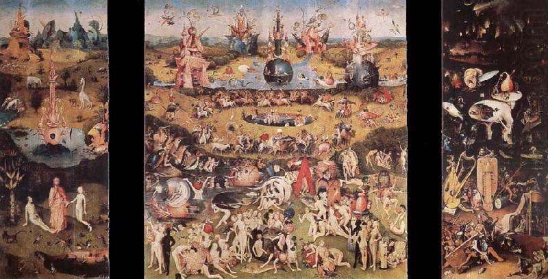 BOSCH, Hieronymus The garden of the desires, trip sign, china oil painting image